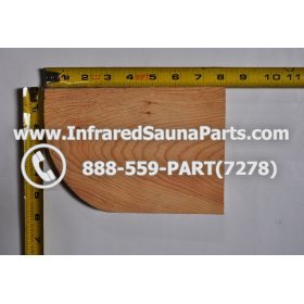 WOOD SHELVES + CUP HOLDERS - HEMLOCK WOOD CUP HOLDER STYLE 4 3