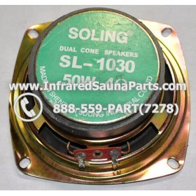 SPEAKERS - SPEAKER DUAL CONE SL-1030 50W 2