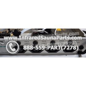 COMPLETE CONTROL POWER BOX WITH CONTROL PANEL - COMPLETE CONTROL POWER BOX SUNMATE INFRARED SAUNA STYLE 1 WITH ONE CONTROL PANEL 14