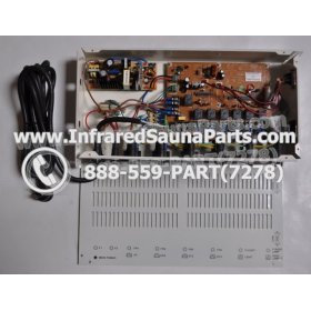 COMPLETE CONTROL POWER BOX 110V / 120V - COMPLETE CONTROL POWER BOX 110V / 120V SUNMATE INFRARED SAUNA STYLE 4 5