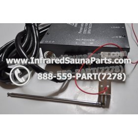 COMPLETE CONTROL POWER BOX 110V / 120V - COMPLETE CONTROL POWER BOX 110V  120V WITH 7 CIRCUIT BOARD PINS  6 FEMALE PLUGS SAUNAGEN INFRARED SAUNA 16