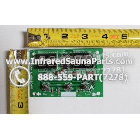 CIRCUIT BOARDS / TOUCH PADS - CIRCUIT BOARD TOUCHPAD FOR ICONO SAUNA USA INFRARED SAUNA SN74HC164N SECONDARY 3
