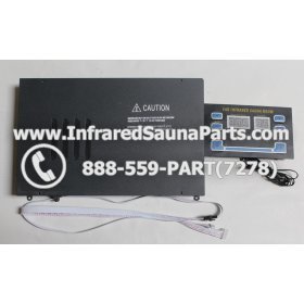 COMPLETE CONTROL POWER BOX WITH CONTROL PANEL - COMPLETE CONTROL POWER BOX 110V 120V WITH 8 CIRCUIT BOARD PINS ONE CONTROL PANEL 6