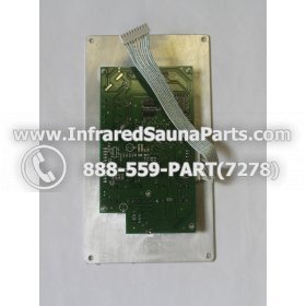 CIRCUIT BOARDS WITH  FACE PLATES - CIRCUIT BOARD WITH FACEPLATE 2P0050FDA0 FOR INFINITY INFRARED SAUNA SECONDARY 3