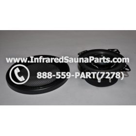 SPEAKER WITH SPEAKER COVER - SPEAKER WITH SPEAKER COVER  HI POWER 4ohm WITH DOME TWEETER 1