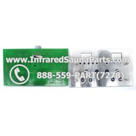 CIRCUIT BOARDS WITH  FACE PLATES - CIRCUIT BOARD WITH FACE PLATE X003107 AND THERMO WIRE 2