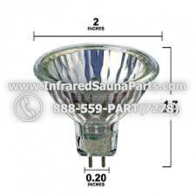 LIGHT BULBS MR 16 220V / 240V - LIGHT BULB MR 16 220V / 240V 20W 10