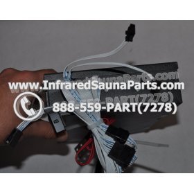 COMPLETE CONTROL POWER BOX 220V / 240V - COMPLETE CONTROL POWER BOX 220V / 240V WITH 7 CIRCUIT BOARD PINS  6 FEMALE PLUGS SUPPLY WORLD INFRARED SAUNA 7