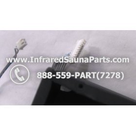 COMPLETE CONTROL POWER BOX WITH CONTROL PANEL - COMPLETE CONTROL POWER BOX ENLIGHTEN INFRARED SAUNA WITH DIGITAL HEAT LEVEL CONTROL WITH TWO CONTROL PANEL 220V / 240V STYLE 1 5