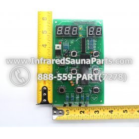 CIRCUIT BOARDS WITH  FACE PLATES - CIRCUIT BOARDS WITH FACE PLATES - RELAXED FITNESS INFRARED SAUNA MAIN (8 BUTTONS) 3