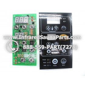 CIRCUIT BOARDS WITH  FACE PLATES - CIRCUIT BOARDS WITH FACE PLATES - REV:0.2 070910   (11 BUTTONS) 1