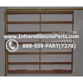 WOOD BACKRESTS - HEMLOCK WOOD BACKREST ( 39.5" x 37.5" ) 4