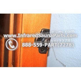 WOOD SAUNA WALLS - HEMLOCK WOOD SAUNA PANEL + DOOR ( 35.5" x 69.5" ) 11