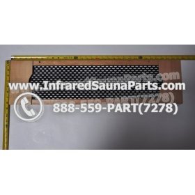 WOOD HEATER COVERS - HEMLOCK WOOD STYLE 1 HEATER COVER IN BLACK 4