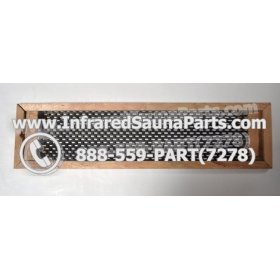 WOOD HEATER COVERS - HEMLOCK WOOD STYLE 1 HEATER COVER IN BLACK 6