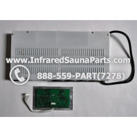 COMPLETE CONTROL POWER BOX WITH CONTROL PANEL - COMPLETE CONTROL POWER BOX JOSEN INFRARED SAUNA STYLE 1 WITH ONE CONTROL PANEL 18