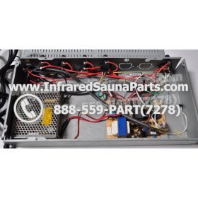 COMPLETE CONTROL POWER BOX 110V / 120V - COMPLETE CONTROL POWER BOX 110V / 120V WASAUNA INFRARED SAUNA STYLE 2 8