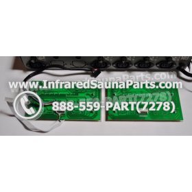 COMPLETE CONTROL POWER BOX WITH CONTROL PANEL - COMPLETE CONTROL POWER BOX GAIA INFRARED SAUNA STYLE 2 WITH TWO CONTROL PANELS 4