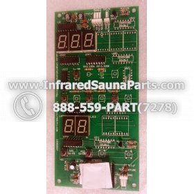 CIRCUIT BOARDS / TOUCH PADS - CIRCUIT BOARD  TOUCHPAD DELUXE INFRARED SAUNA  12092007 1
