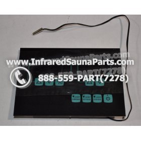 CIRCUIT BOARDS WITH  FACE PLATES - CIRCUIT BOARD WITH FACE PLATE SAUNAS TODAY INFRARED SAUNA X106153 AND THERMO WIRE 1