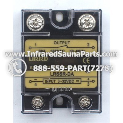 RELAYS / SOLID RELAYS - RELAYS  SOLID RELAY LIRRD LRSSR-DA 380VAC 60AMP 1