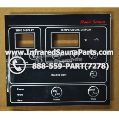 FACE PLATES - FACEPLATE FOR CIRCUIT BOARD SRZHX001 GAIA 8 BUTTONS 1