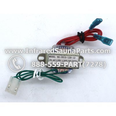 ADAPTERS / TRANSFORMERS - ADAPTERS TRANSFORMERS 3515-120-12 IN AC110V-130V 5O 60 Hz OUT:AC12V 3VA 1